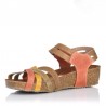 Sandalias Mujer Inter-Bios 5338 Kaki