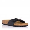 Sandalias Planas Mujer Birkenstock Madrid Negro