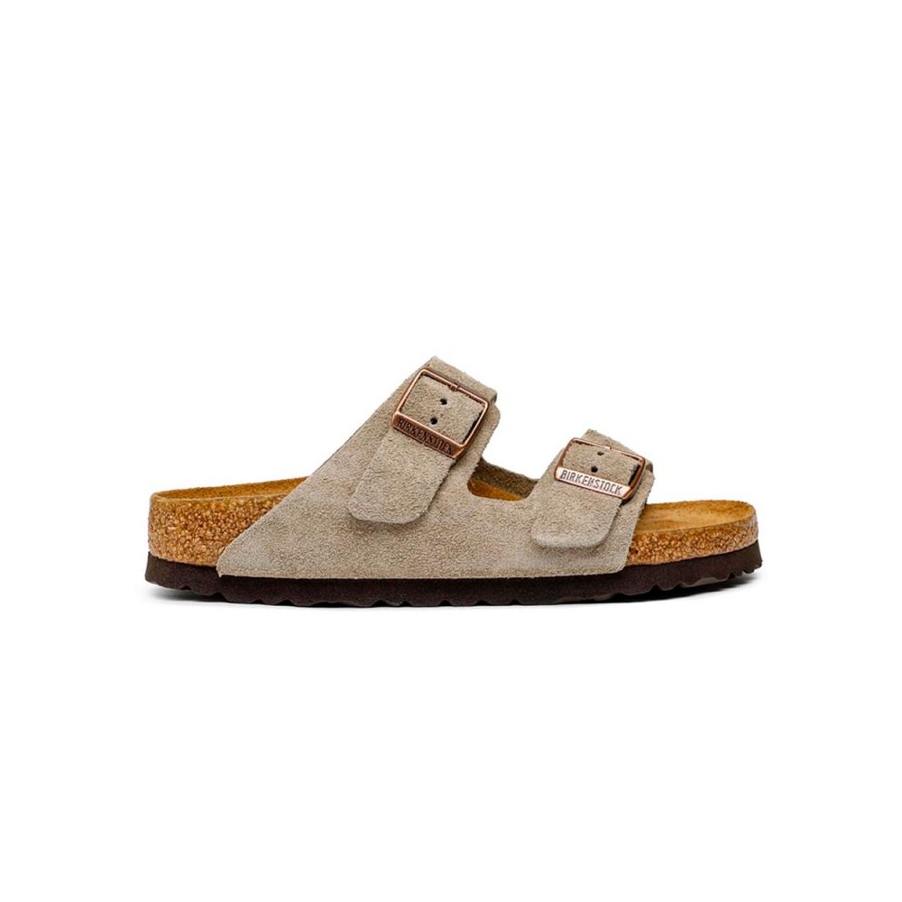 Sandalias Bio Mujer Birkenstock Arizona Taupe