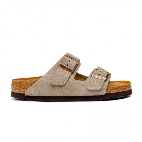 Sandalias Bio Mujer Birkenstock Arizona Taupe