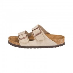 Sandalias Bio Mujer Birkenstock Arizona Taupe