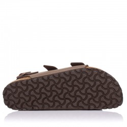 Sandalias Hombre Birkenstock Milano Marron