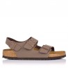 Sandalias Hombre Birkenstock Milano Marron