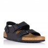 Sandalias Hombre Birkenstock Milano Negro
