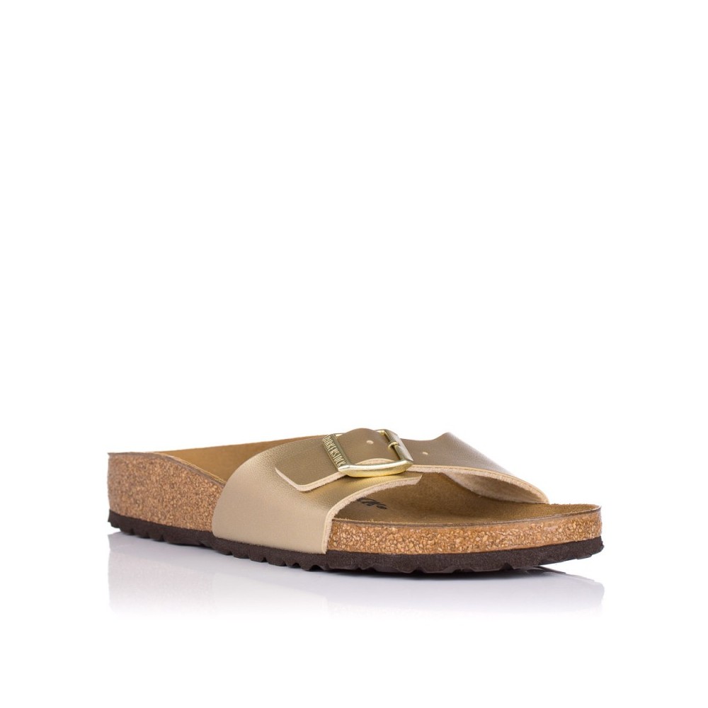 Sandalias Planas Mujer Birkenstock Madrid Oro