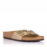 Sandalias Planas Mujer Birkenstock Madrid Oro