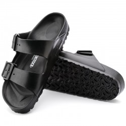 Sandalias Planas Mujer Birkenstock Arizona Eva Negro