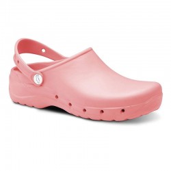 Zuecos Mujer Feliz Caminar Flotantes Coral