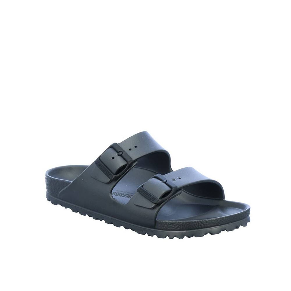 Sandalias Planas Mujer Birkenstock Arizona Eva Plomo