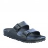 Sandalias Planas Mujer Birkenstock Arizona Eva Plomo