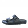 Sandalias Planas Mujer Birkenstock Arizona Eva Plomo