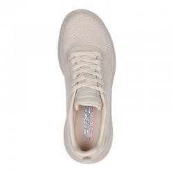 Sneakers Mujer Skechers Bobs Sport Squad Caos-Face Off Rosa