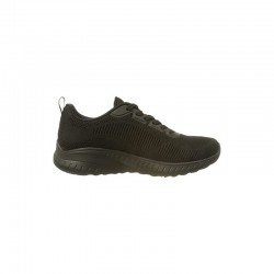 Sneakers Mujer Skechers Bobs Sport Squad Chaos-Faceoff Negro-Negro
