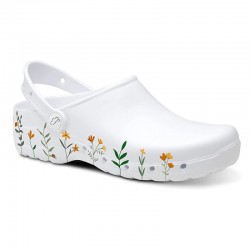 Zapatos Casual Mujer Feliz Caminar Flotantes Sprig Blanco