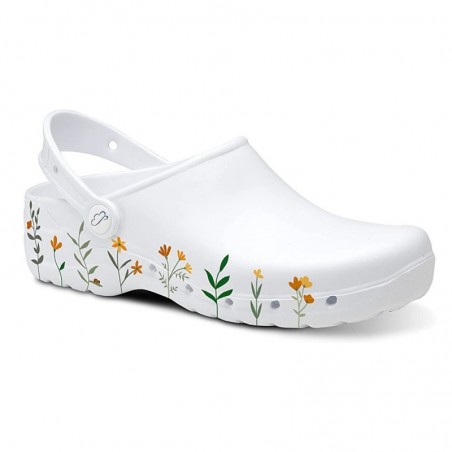 Zapatos Casual Mujer Feliz Caminar Flotantes Sprig Blanco