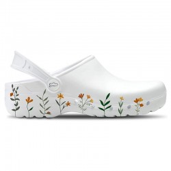 Zapatos Casual Mujer Feliz Caminar Flotantes Sprig Blanco