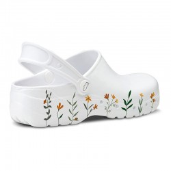 Zapatos Casual Mujer Feliz Caminar Flotantes Sprig Blanco