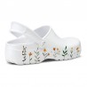Zapatos Casual Mujer Feliz Caminar Flotantes Sprig Blanco
