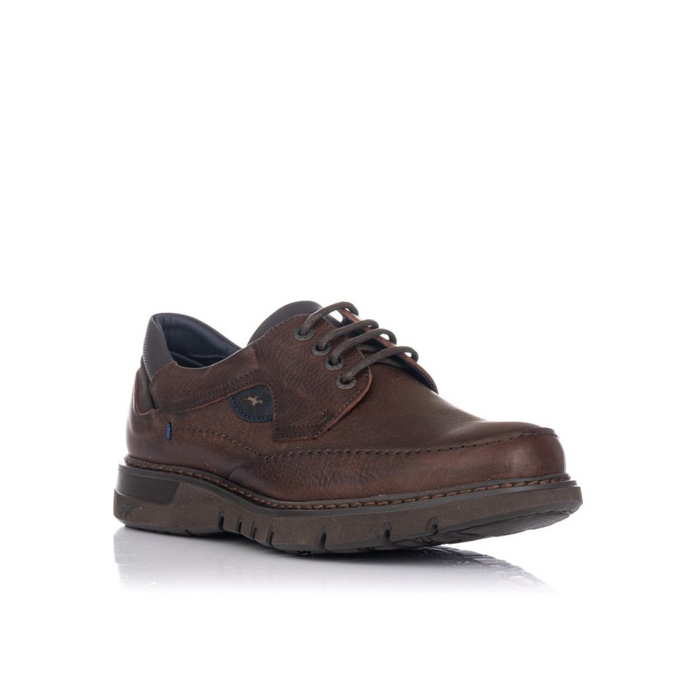 Zapatos Casual Hombre Fluchos F0248 Marron