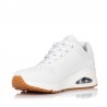Sneakers Mujer Skechers Uno - Stand On Air Blanco-Blanco