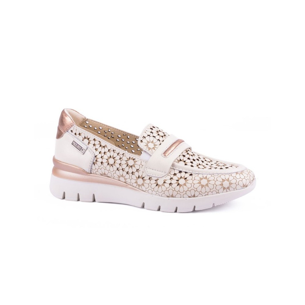 Zapatos Casual Mujer Pikolinos W4R-6518 Beig