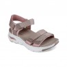Sandalias Planas Mujer Skechers 119305 Taupe