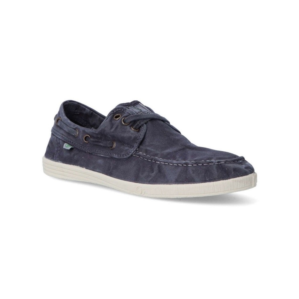 Zapatillas Lona Hombre Natural World 303E Marino