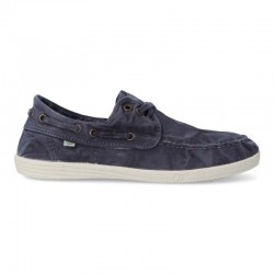 Zapatillas Lona Hombre Natural World 303E Marino
