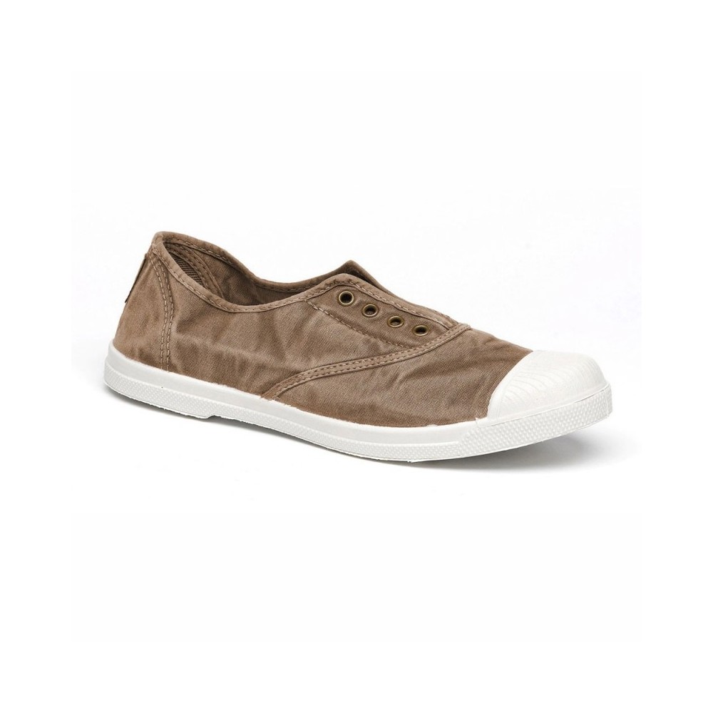 Zapatillas Lona Mujer Natural World 102E Marron