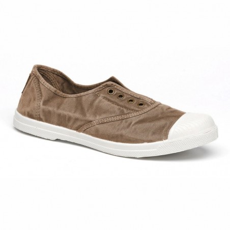 Zapatillas Lona Mujer Natural World 102E Marron