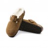 Zuecos Mujer Birkenstock Boston Cuero