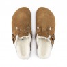 Zuecos Mujer Birkenstock Boston Cuero
