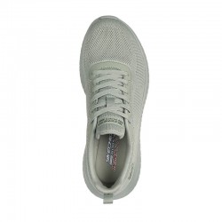 Sneakers Mujer Skechers Bobs Sport Squad Chaos Verde
