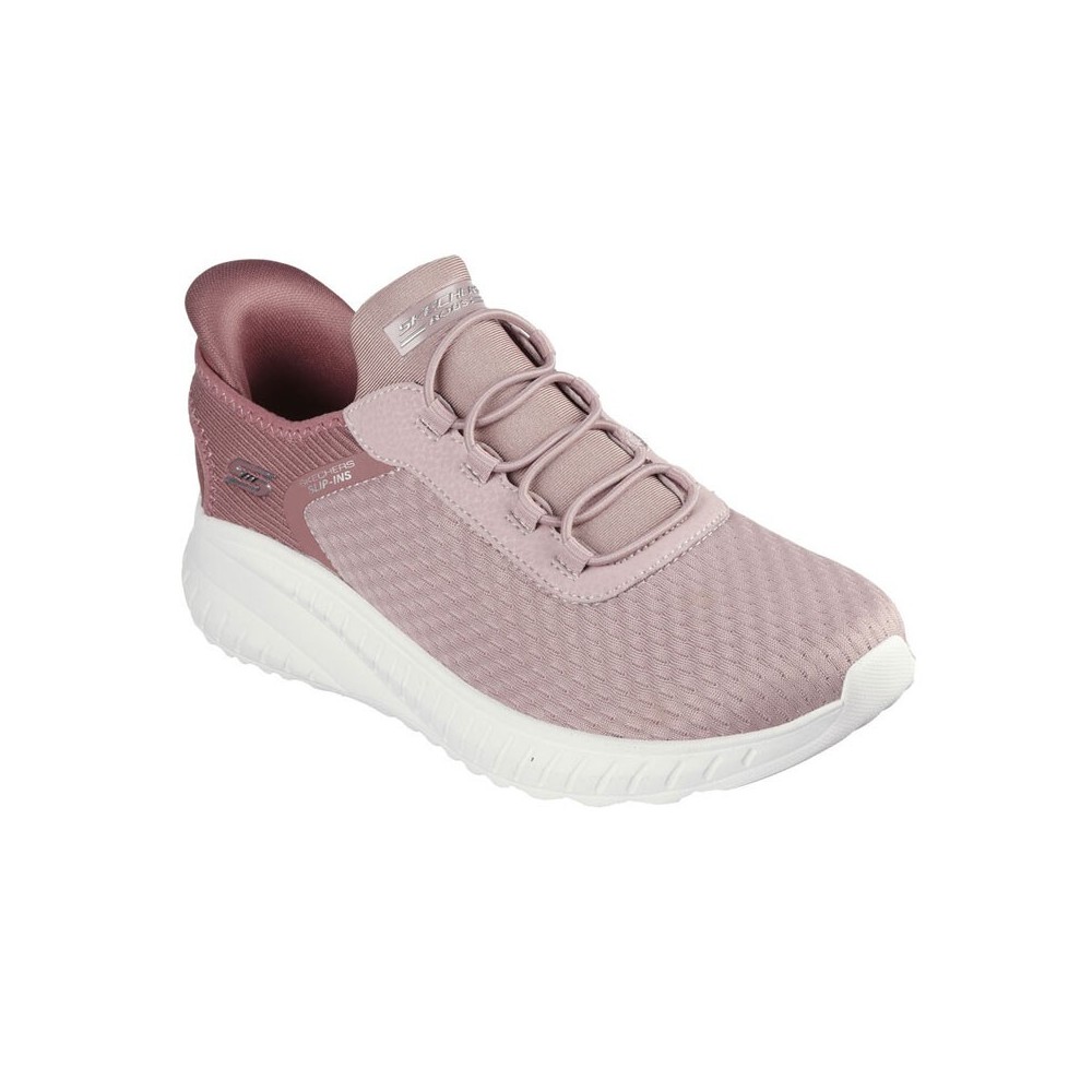 Sneakers Mujer Skechers Slip-Ins: Bobs Sport Squad Rosa