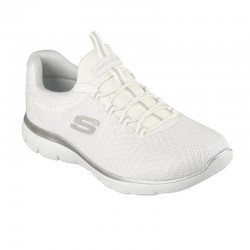 Sneakers Mujer Skechers Summits - Artistry Chic Blanco