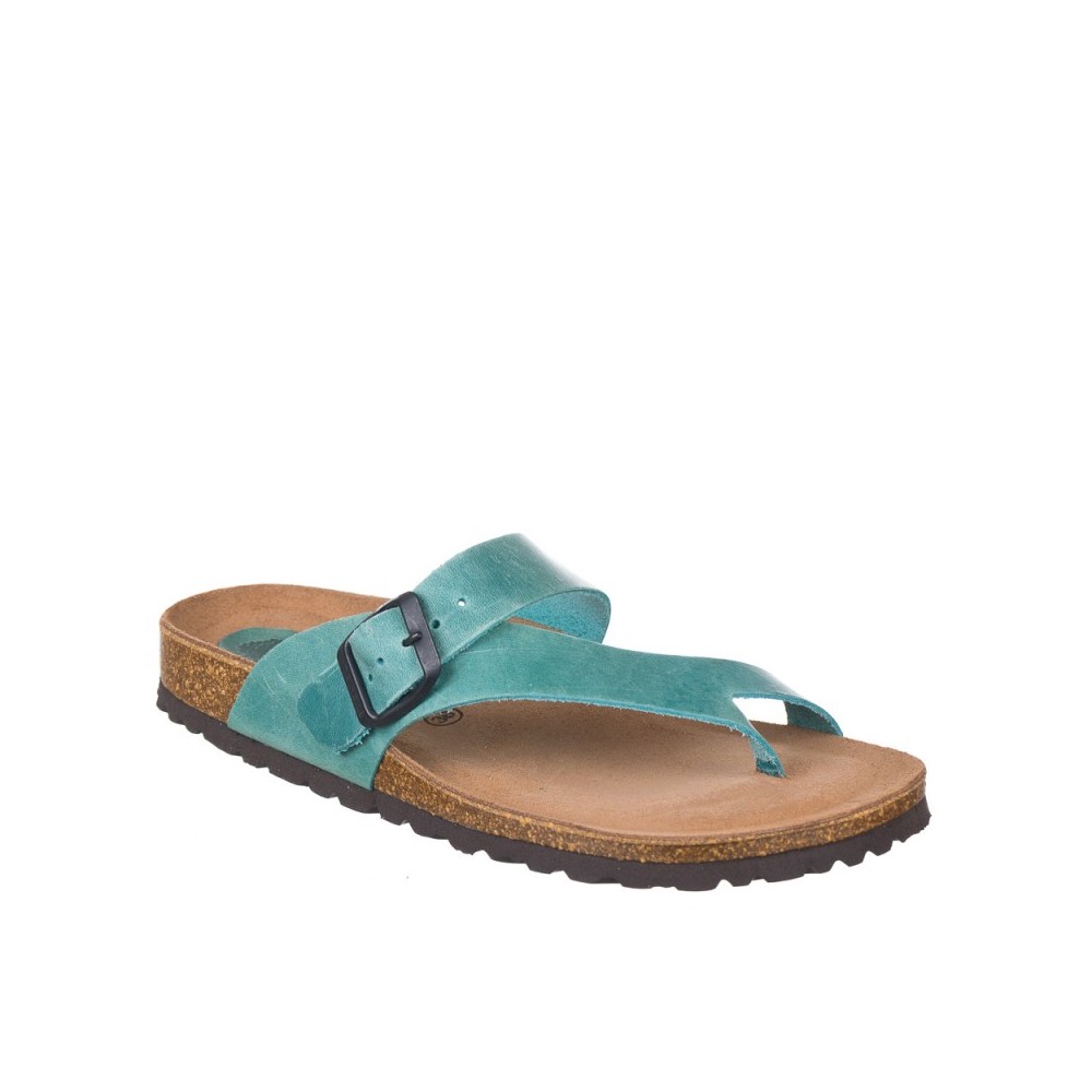 Sandalias Planas Mujer Inter-Bios 7119 Vaquero
