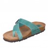 Sandalias Planas Mujer Inter-Bios 7119 Vaquero