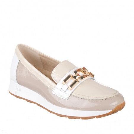 Zapatos Casual Mujer Pitillos 5675 Beig