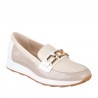 Zapatos Casual Mujer Pitillos 5675 Beig