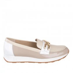 Zapatos Casual Mujer Pitillos 5675 Beig
