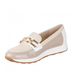 Zapatos Casual Mujer Pitillos 5675 Beig