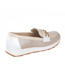 Zapatos Casual Mujer Pitillos 5675 Beig