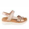 Sandalias Planas Mujer Pikolinos W4N-0968 Oro