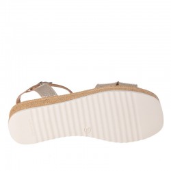 Sandalias de Tacón Mujer Oh My Sandals 5466 Oro