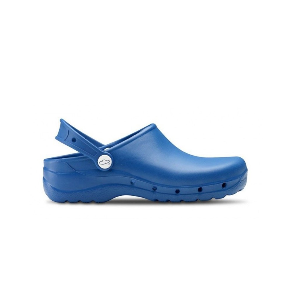 Zuecos Mujer Feliz Caminar Flotantes Azulon