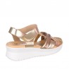 Cuñas Mujer Pitillos 5540 Oro