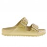 Sandalias Planas Mujer Birkenstock Arizona Eva Oro