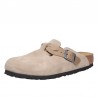 Zuecos Mujer Birkenstock Boston Braided Taupe