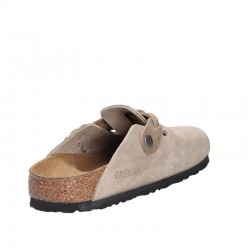 Zuecos Mujer Birkenstock Boston Braided Taupe