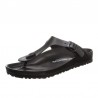Sandalias Planas Mujer Birkenstock Gizeh Eva Negro